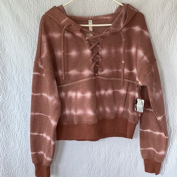 Free People FP Movement Tie Dye Believer Hoodie - Picture 6 of 10